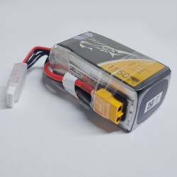 UAV recharge battery  75C 1550mah 4S 14.8V